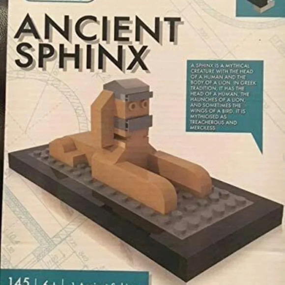 Blokko Other - BLOKKO Ancient Sphinx 145pcs Building Blocks + Compatible with other Blocks